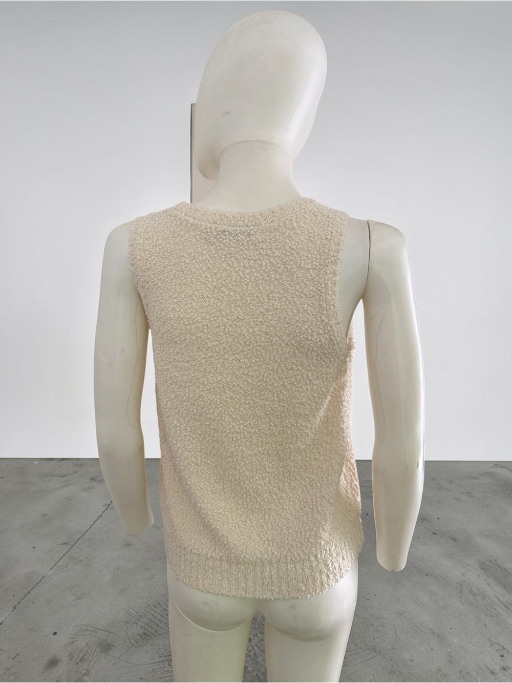 Christian Dior Cotton and Wool Blend Knit Twin Set Ecru - Picture 7 of 12